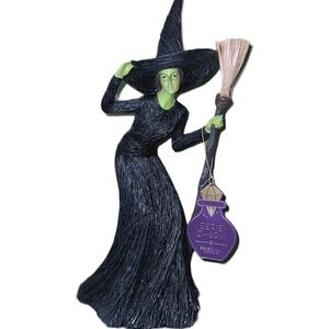 Eerie Charm WICKED Witch Elphaba Statue Halloween Tabletop Decor